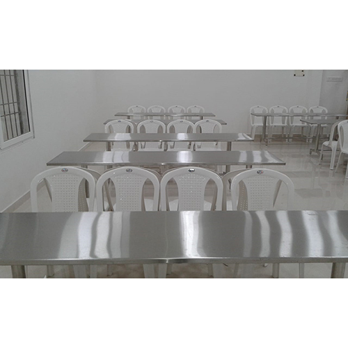 Function Steel Dining Table