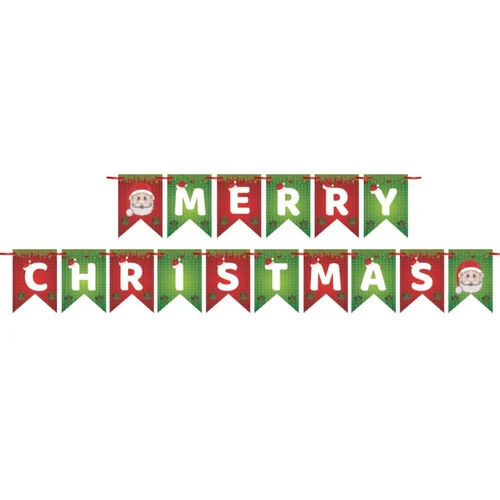 Merry Christmas Santa Banner