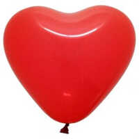 Red Heart Shaped Balloon