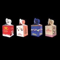Merry Christmas Gift Box - Paper Material, Standard Size , Multicolor Design | Lightweight, Easy To Clean, Square Shape For Holiday Gifting