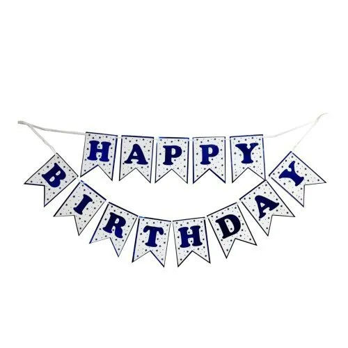 Happy Birthday Dot Foil Banner