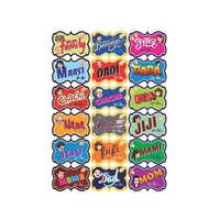 English Party Props - High-quality Paper Material, Standard Size For Easy Holding, Available In Assorted Colors For Any Celebration