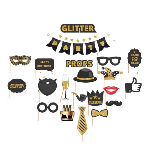 Glitter Party Props