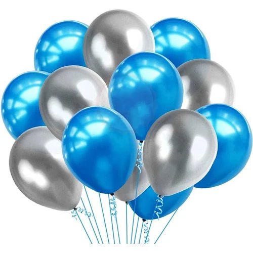 Blue And Grey Balloons