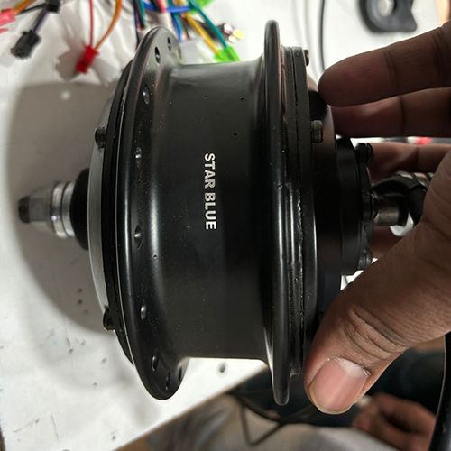 Polished Metal Hub Motor