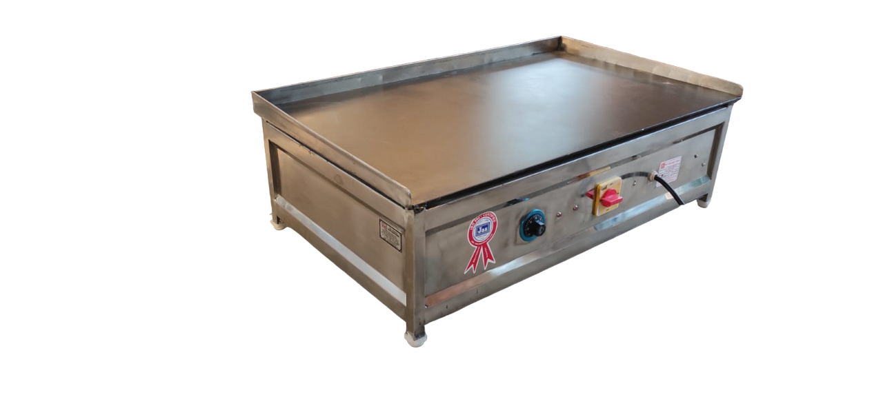 High-Quality Stainless Steel Dosa Bhatti - Electric/Gas Operated