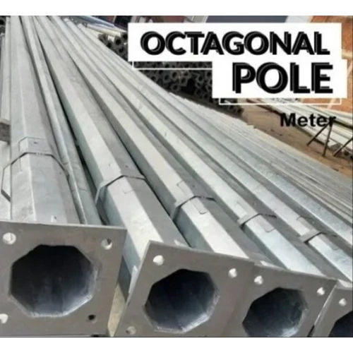 Octagonal Pole - Color: Silver