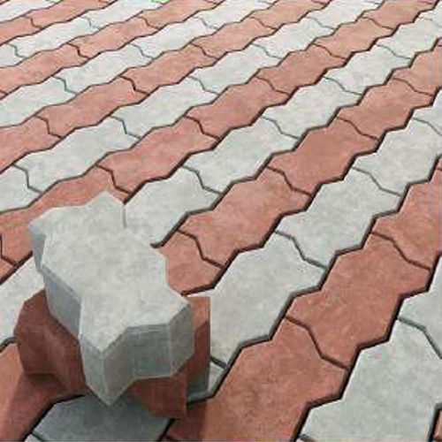 Zig Zag Paver Block