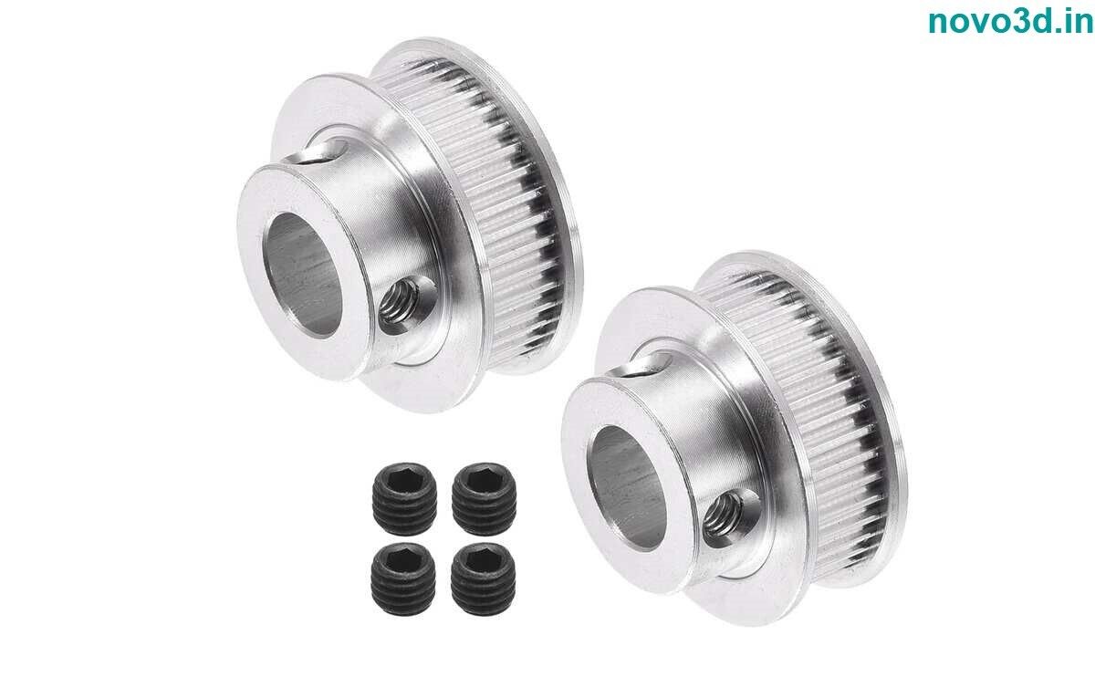 GT2 40Teeth 10mm Belt Synchronous Pulley Bore 5mm For 3D Printer Machine