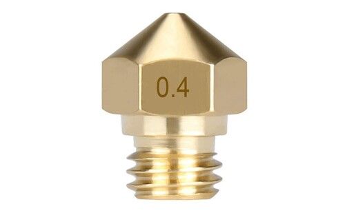 MK10 Nozzle Size 0.4mm Brass Nozzle mk10 extruder nozzle for 3D Printer Extruder