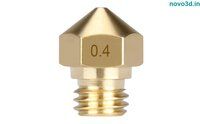 MK10 Nozzle Size 0.4mm Brass Nozzle mk10 extruder nozzle for 3D Printer Extruder