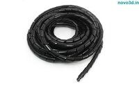 Spiral Cable Wrap Dia 8mm and 10mm Spiral Wire Wrap Cord Covers Bundle Sleeve Hose for Computer Electrical Wire Organizer