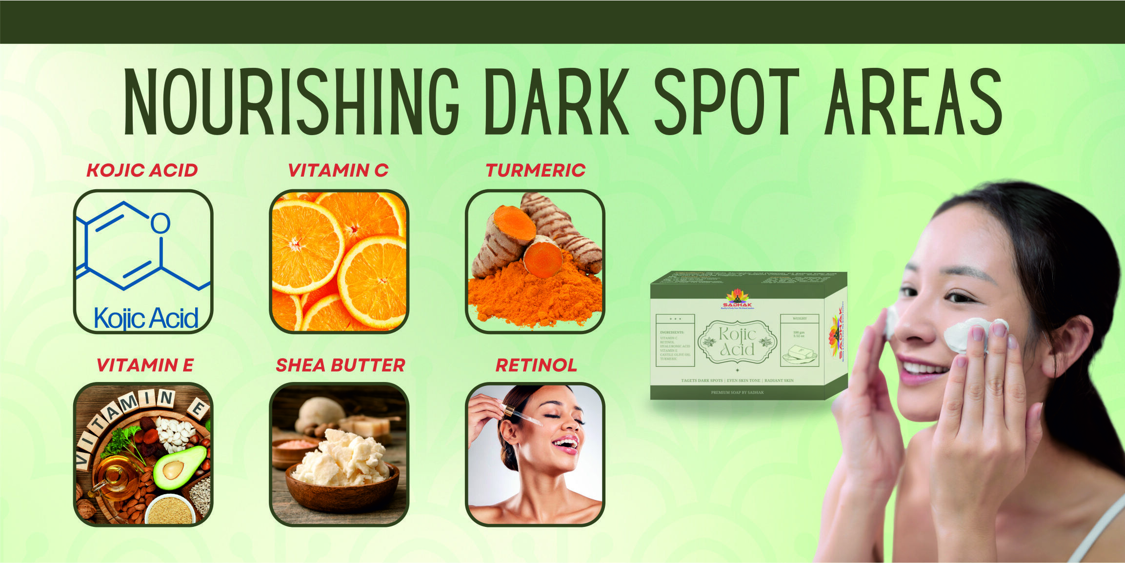 SADHAK KOJIC ACID SOAP