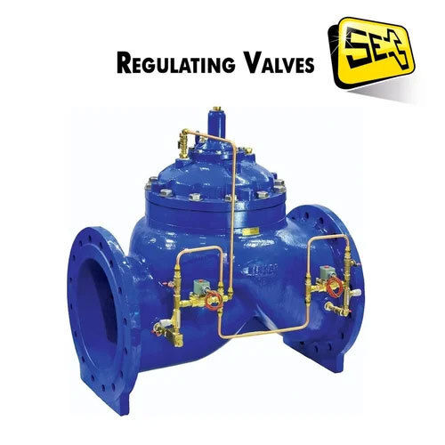 Blue Regulating Valve