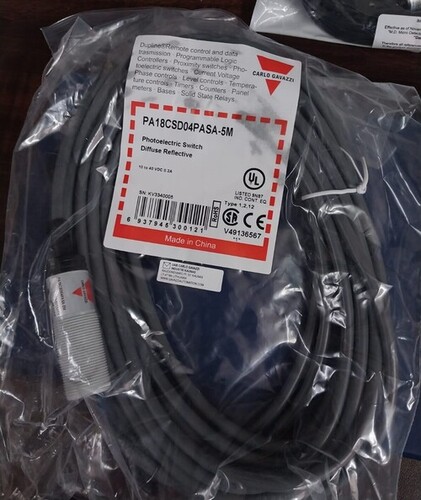 Photo Electric Sensor - Input: 10 To 30 Vdc