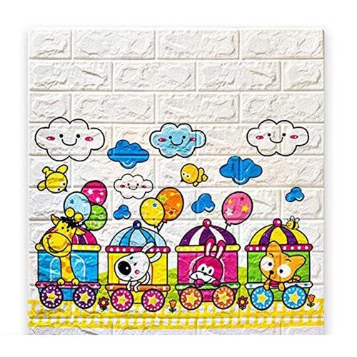 Train Wall Safety Decor Mat