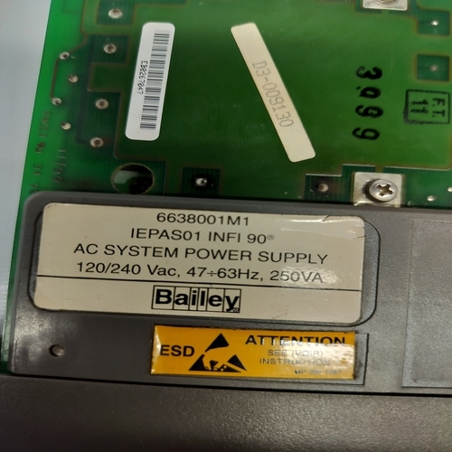 BAILEY 6638001M1 AC POWER SUPPLY MODULE