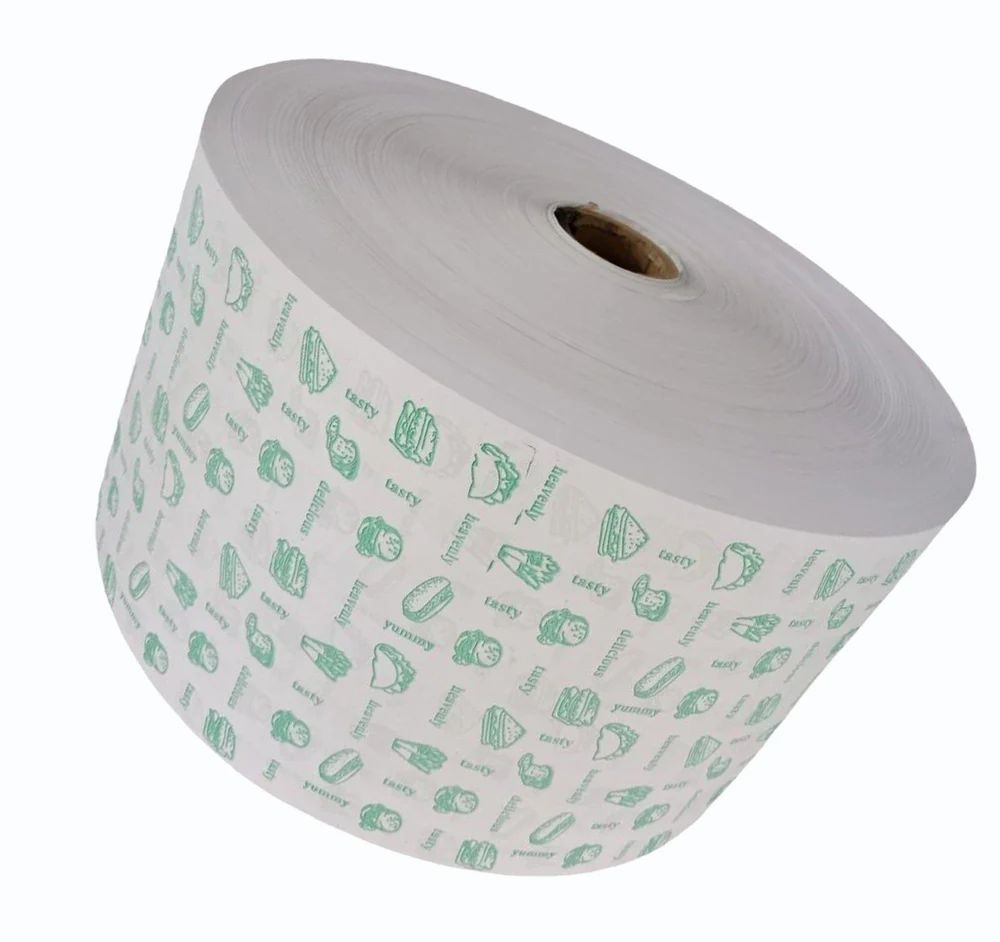White 40 Gsm Butter Paper Jumbo Roll