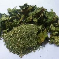 Papaya Leaves Cut