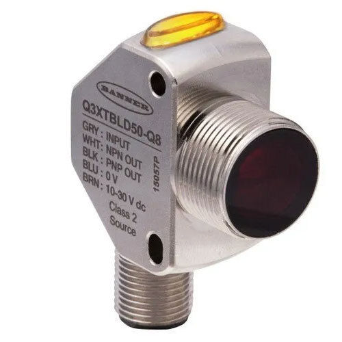 Banner Q3x Series Laser Contrast Sensor - Color: Silver