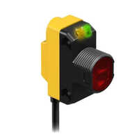 Banner Photoelectric Sensor Qs18vp6lp - Color: Yellow & Black