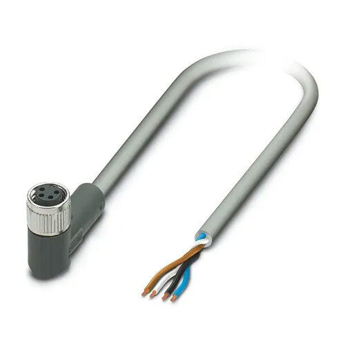 Sensor-Actuator Cable - Sac-4P- 2,0-E20-M 8Fr - Color: Gray