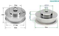 Motor pulley 60 teeth 5mm/6.35mm/8mm/10mm bore 6mm belt motor pulley for 3d printer machine