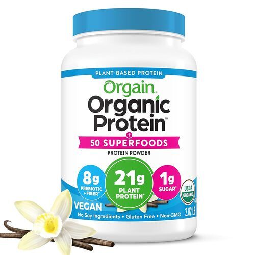 Orgain Organic Vegan Protein  50 Superfoods Powder