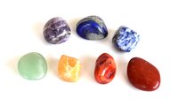 7 Chakra Tumbled Stones Set, 7 Chakras Crystal Gift Set