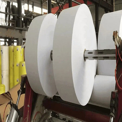 Jumbo thermo machine roll