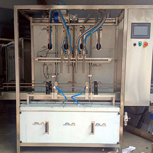 Automatic Four Head Liquid Filling Machine