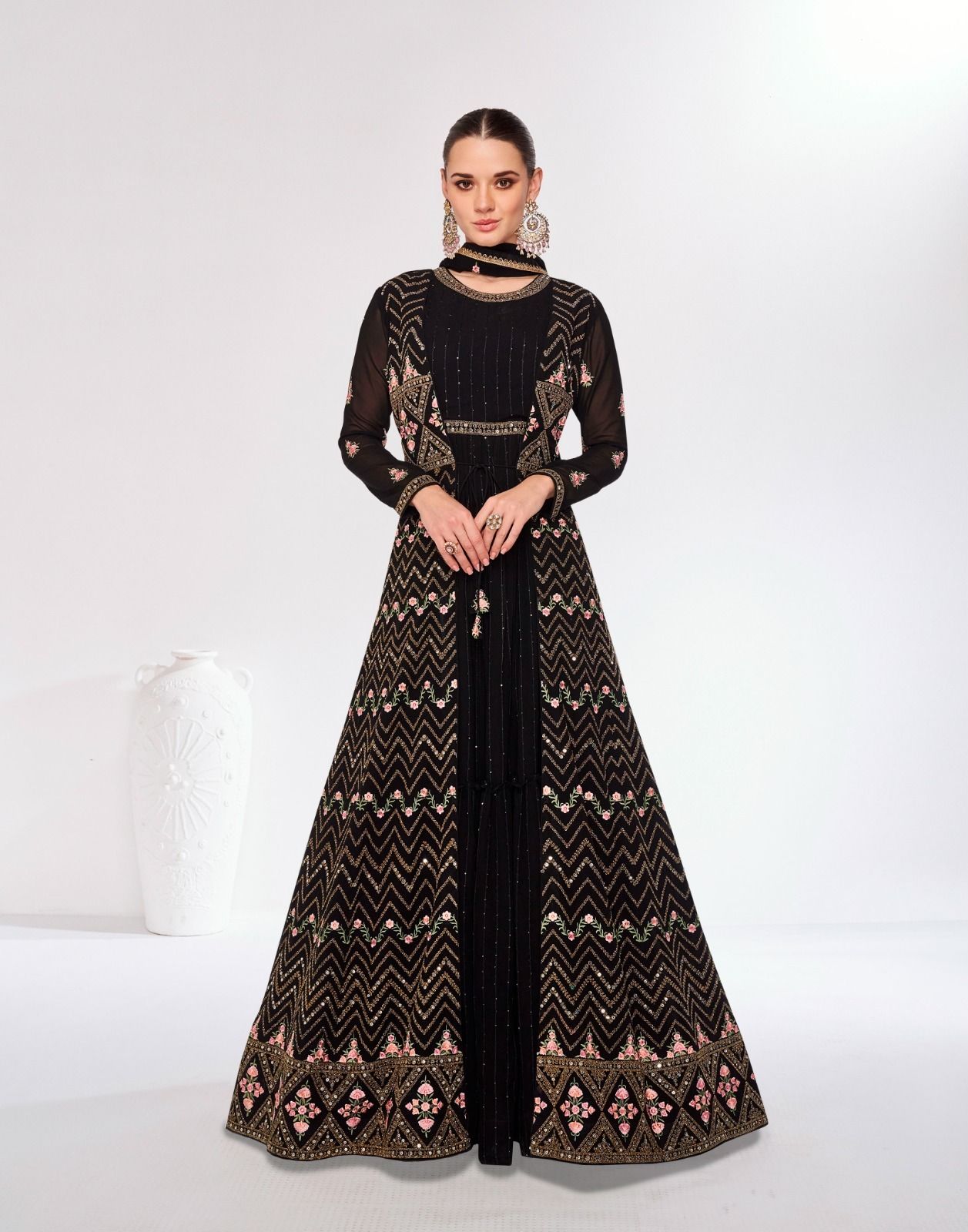 DESIGNER GOWN GEORGETTE