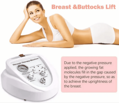 Vacuum Therapy Lift Machine Body Shaping Massage Cups for Chest Enlargement