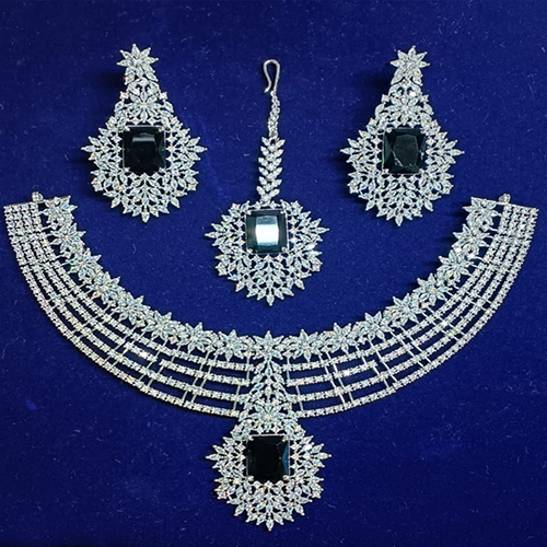 Silver Plating Heavy Looking High Quality Necklace