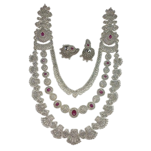 Gorgeous Stylish Big Long  Necklace Set