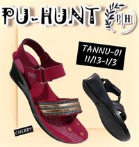 Tannu Kids Sandal-01 - Color: Cherry