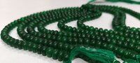 Green Jade Rondelle Plain 8mm Beads Sold Per Strand 8 Inches Long