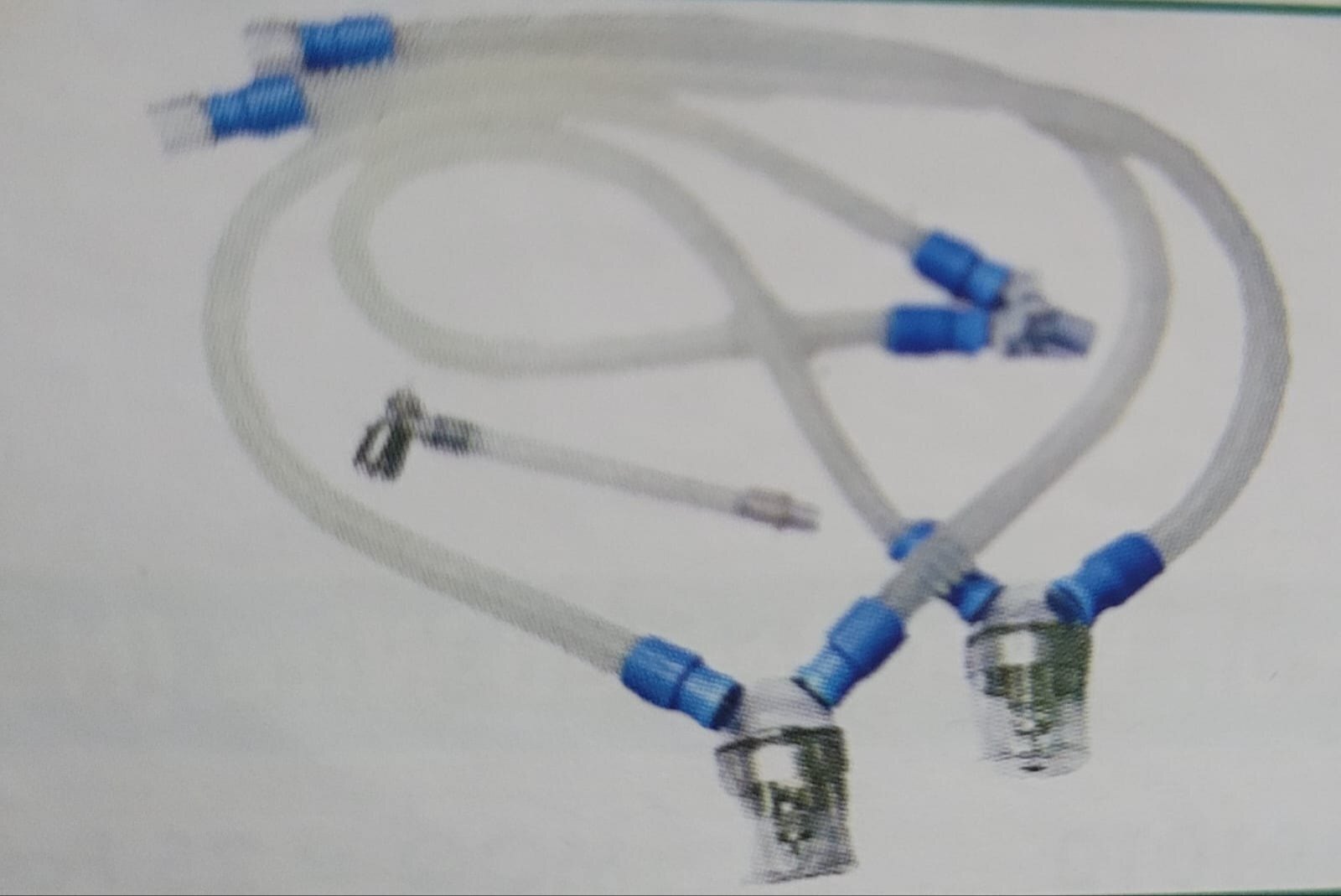 ventilator circuit with double water trap