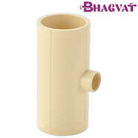 2x1 Inch Cpvc Pipe Reducer Tee - Cpvc Material, 2" X 1" Size, Multicolor, Round Shape | Leak-proof Design, Warranty Included