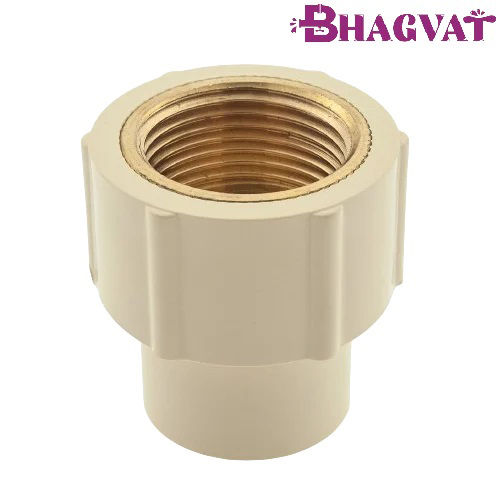 Multicolor 1-2x3-4 Inch Cpvc Brass Female Thread Adapter