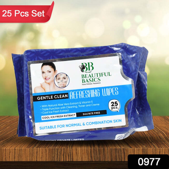 REFRESHING WET WIPES FOR FACE
