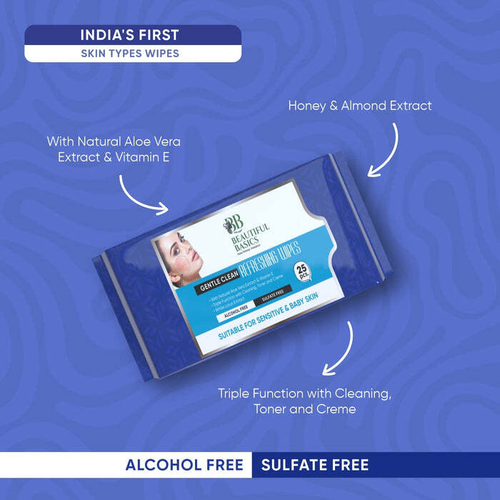 REFRESHING WET WIPES FOR FACE