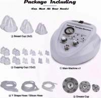 ABS Plastic Vacuum Scraping Cupping Therapy Machine chest Enlargement