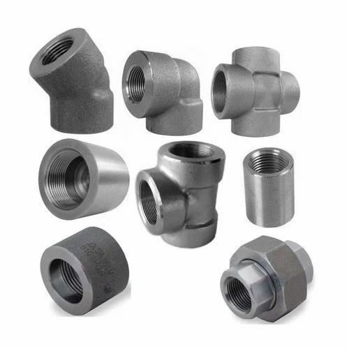 Socket Weld Fittings - Stainless Steel Cap, ASME/ASTM Standards, Silver Color, Warranty Included