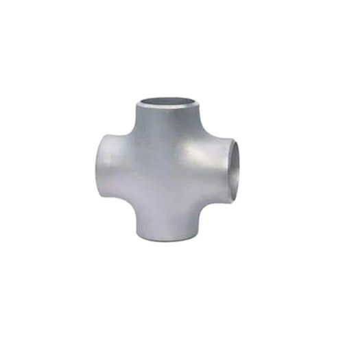 Silver Stainless Steel Pipe Cross