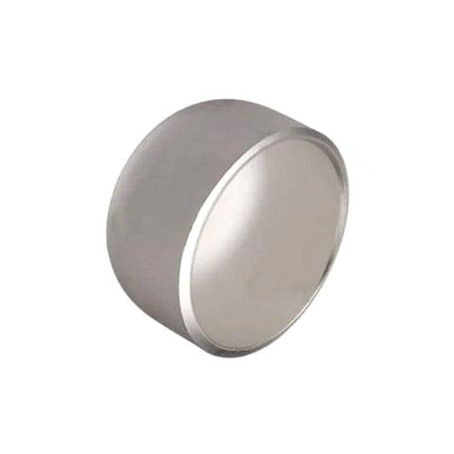 Stainless Steel Pipe Cap - Polished Silver Finish | Durable Material, Warranty Included