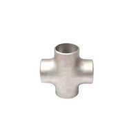 Silver Super Duplex Steel Pipe Cross