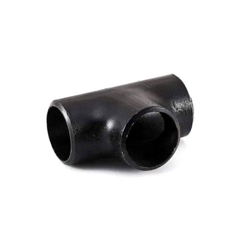 Black Carbon Steel Pipe Tee