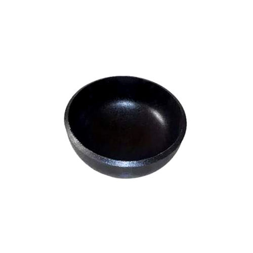 Black Carbon Steel Pipe Cap