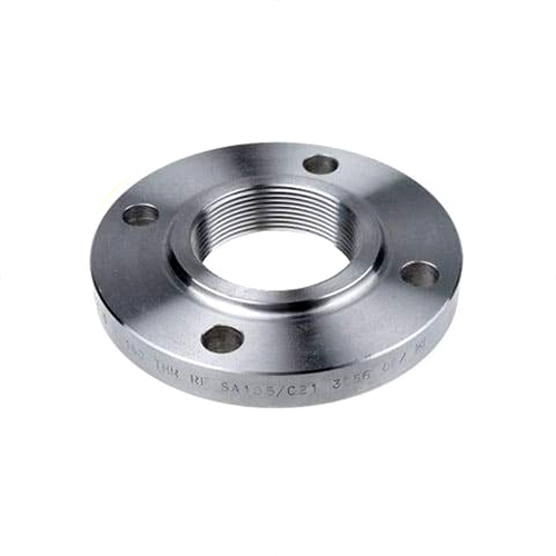 Silver High Nickel Alloy Threaded Flanges